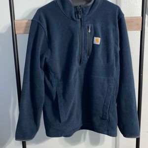 Navy blue carhartt pullover